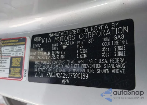 2018 Kia Soul from USA, damaged, VIN KNDJN2A29J7590189